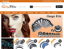 Tablet Screenshot of bodyj4you.com